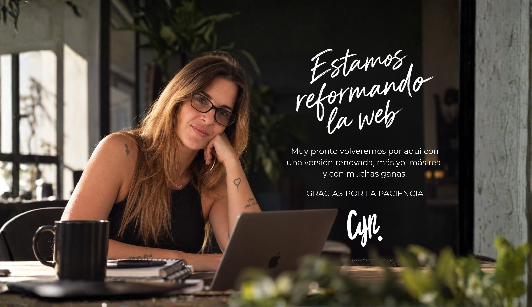 Estamos reformando la web. Muy pronto volveremos por aquí con una versión renovada, más yo, más real y con muchas ganas. Gracias por la paciencia.